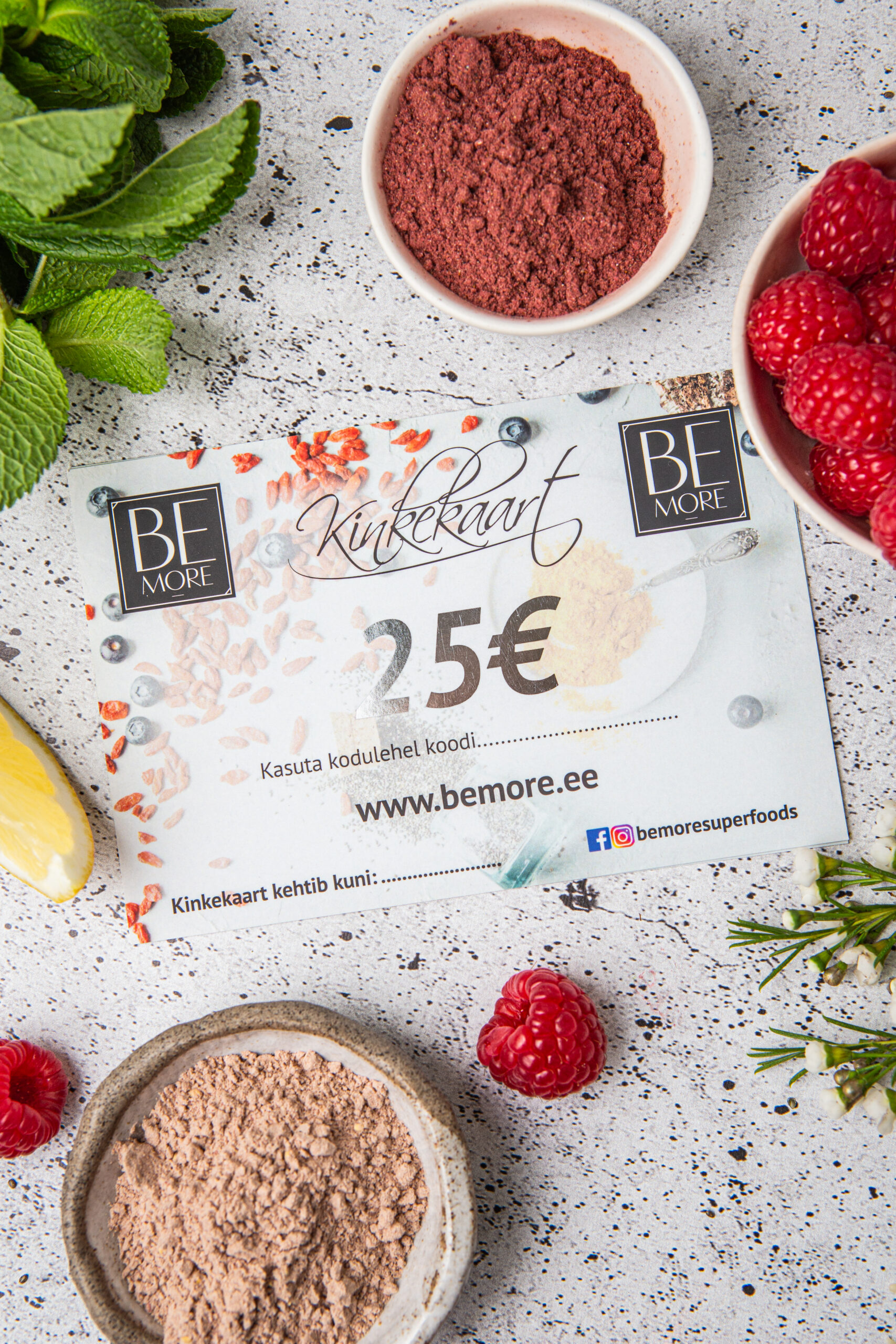 Kinkekaart 25€