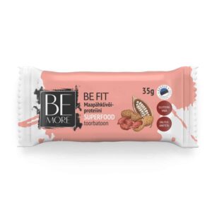 Be Fit maapähklivõi-proteiini toorbatoon - 16tk