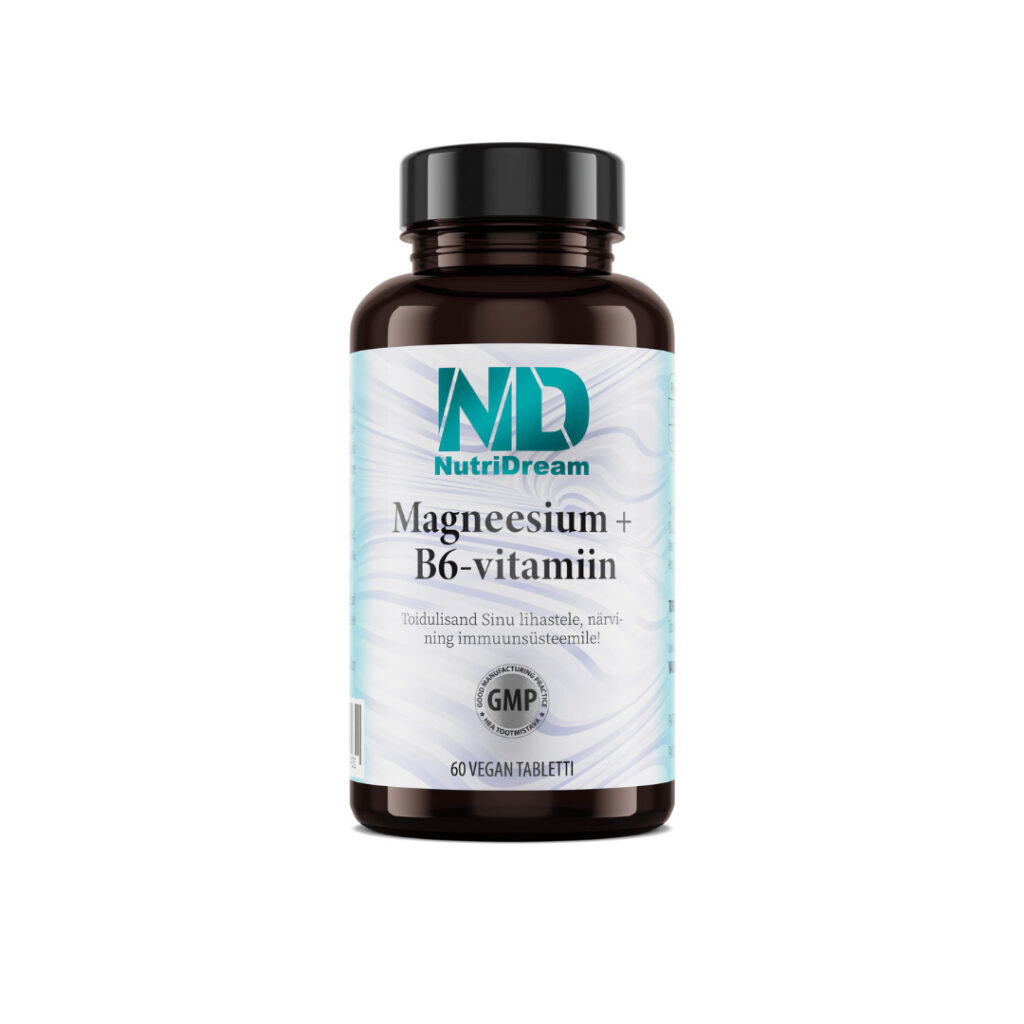 Magneesium + B6-vitamiin