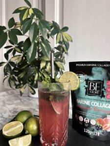 Mojito Moctail with marine collagen