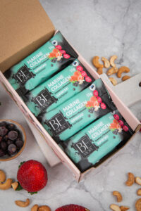 MARINE COLLAGEN Strawberry´n´Blackcurrant toorbatoon – 16tk