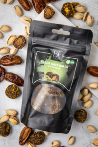 Täidetud datlipallid pistaatsiaga 100g