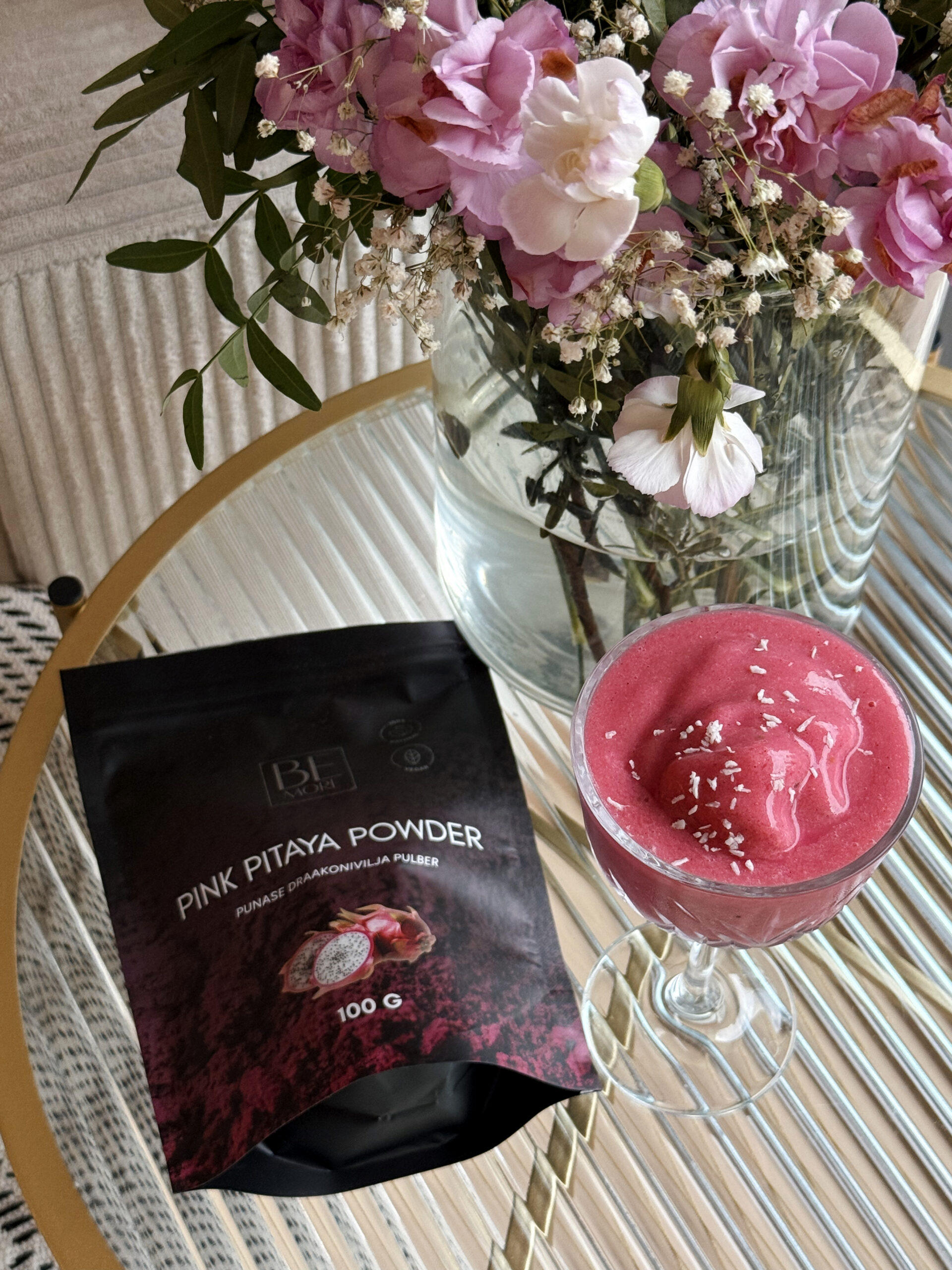 Pink Pitaya pulber