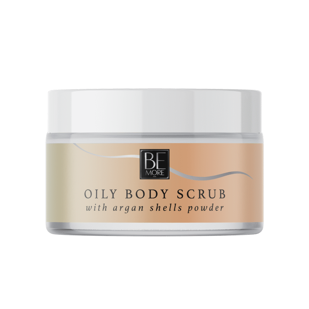 Oily body scrub with argan shells powder 200ml