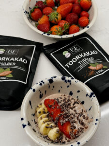 Protein-rich cottage cheese dessert