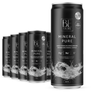 Mineral Pure mineral sparkling water 330ml 24pcs
