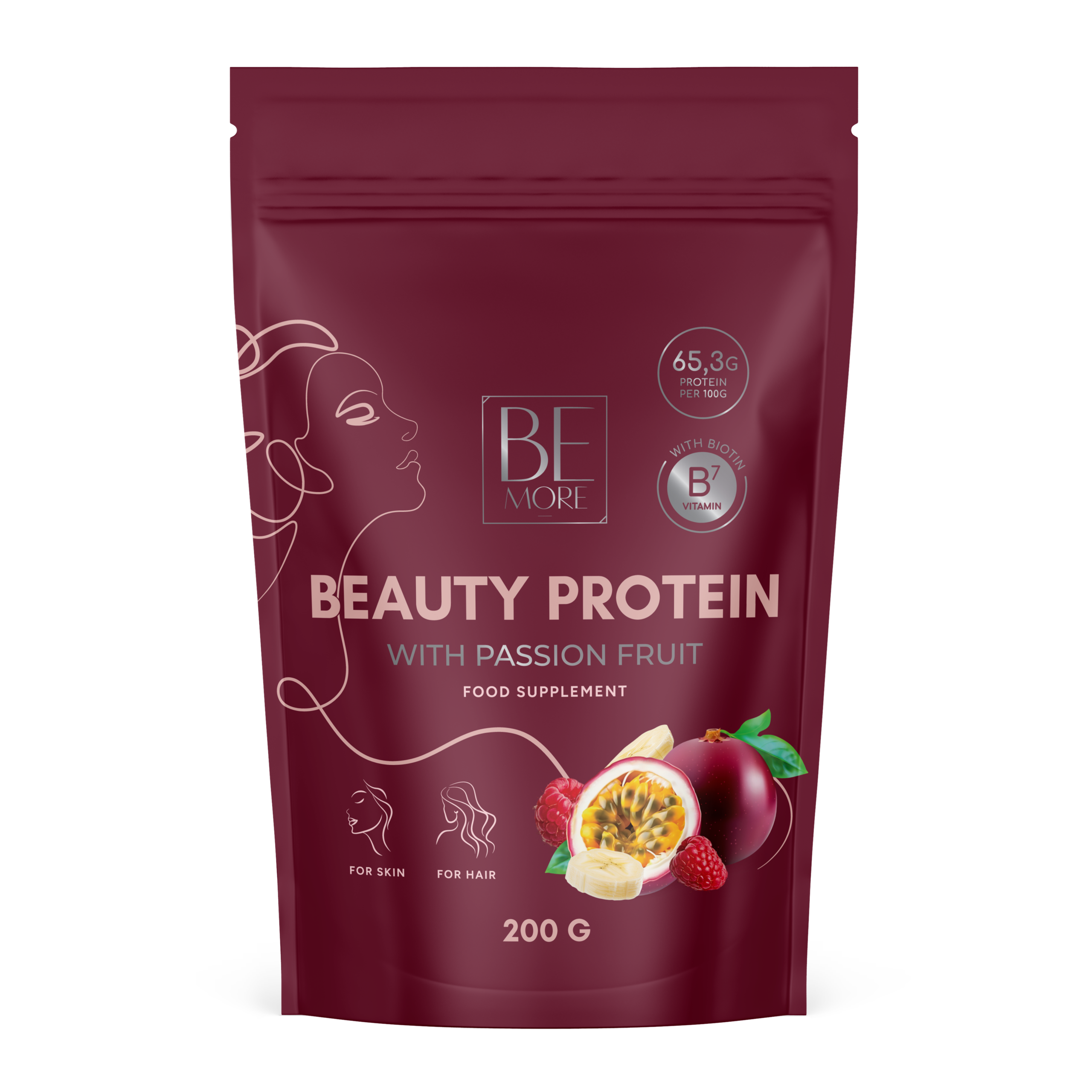 Beauty Protein with passion fruit