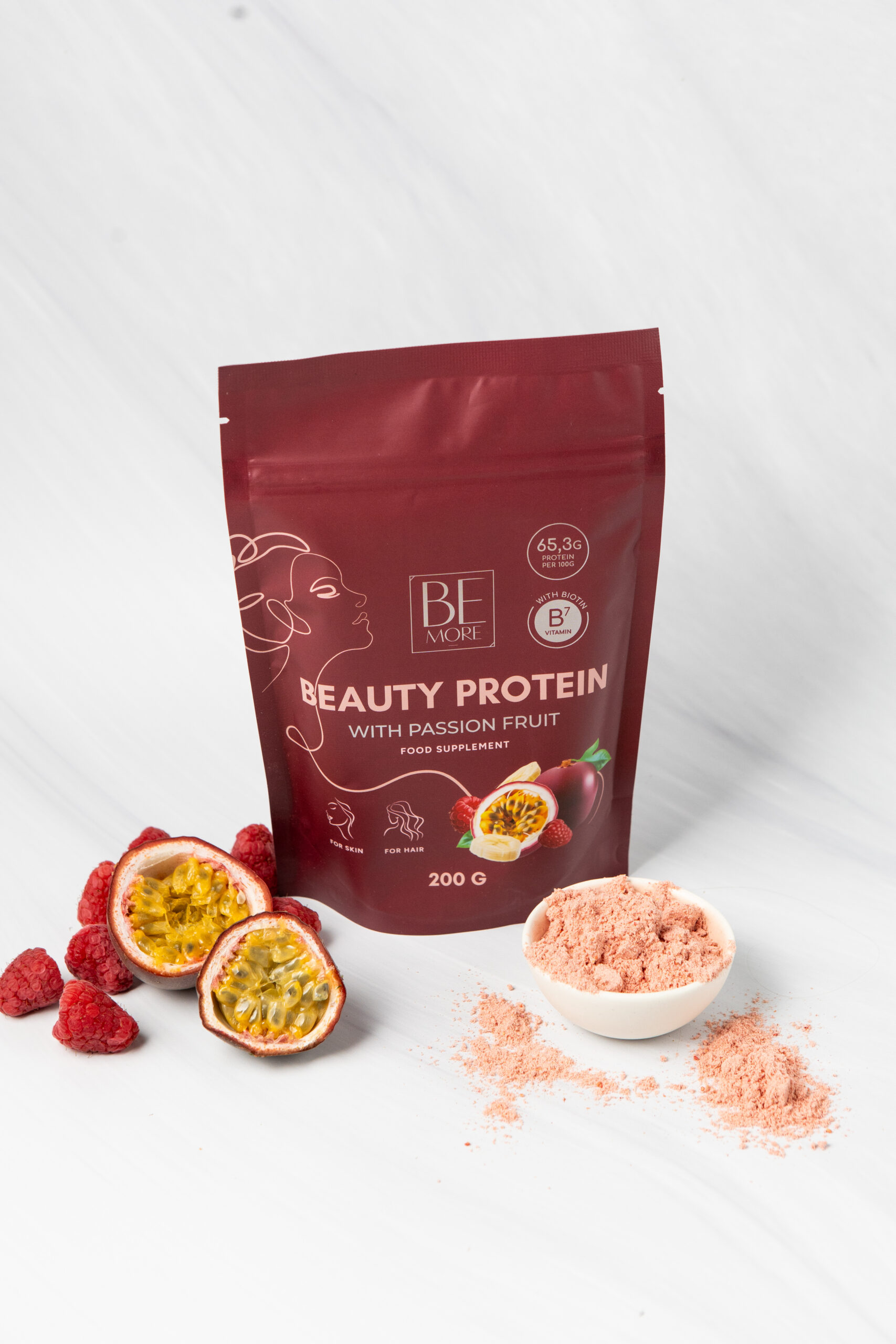 Beauty Protein with passion fruit