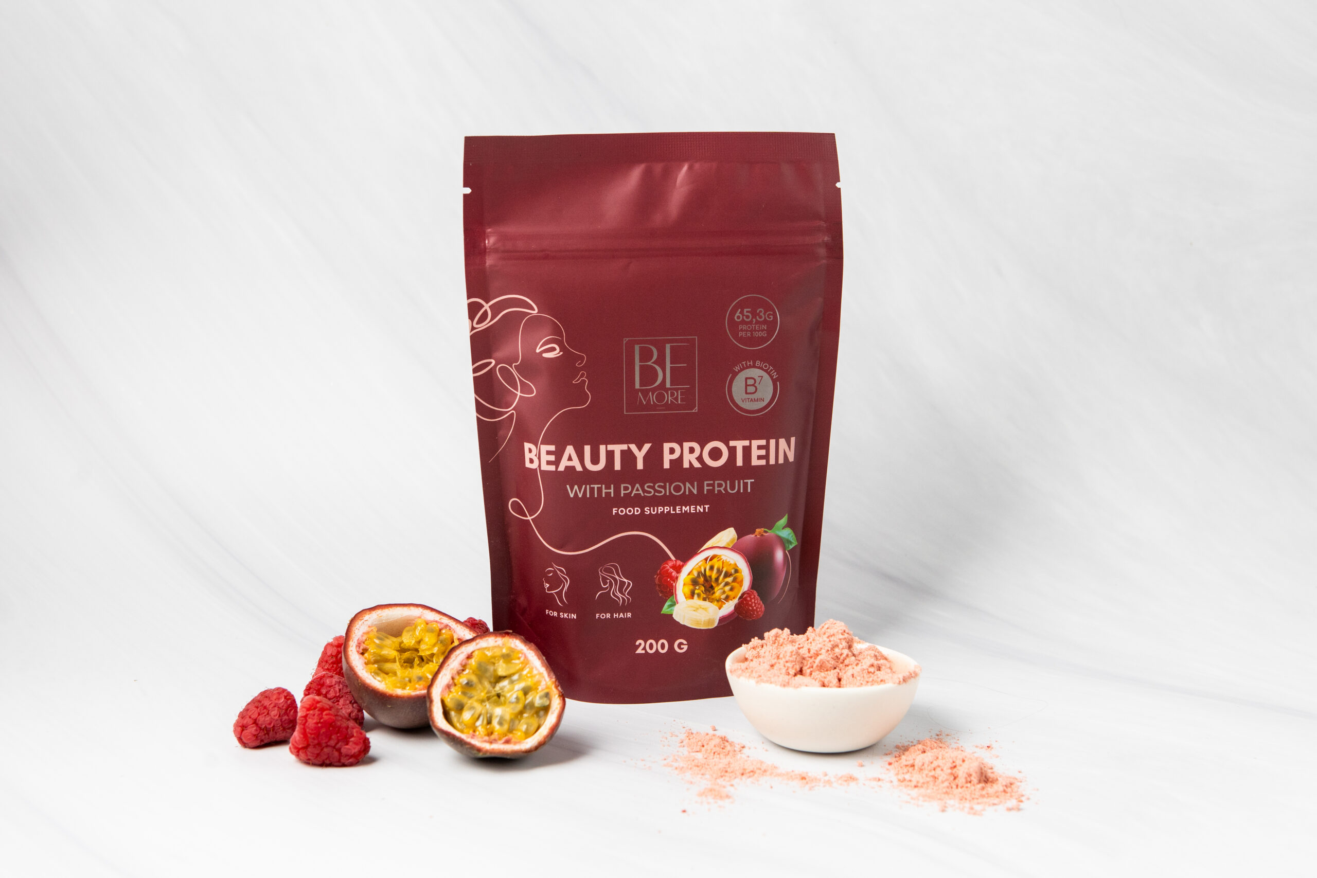 Beauty Protein with passion fruit